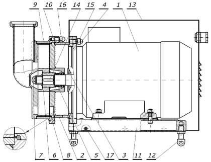 LR-40 pump section
