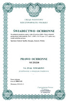 Świadectwo ochronne GU-30/30