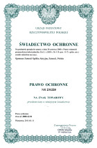 Świadectwo ochronne WPS-4