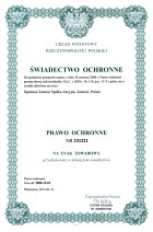 Świadectwo ochronne WPS-6