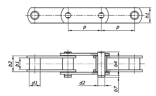 Pivot pulling chains