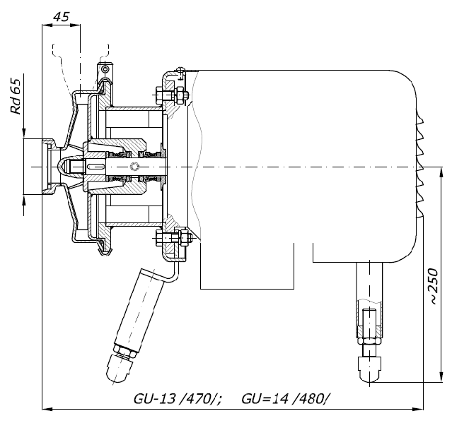 The GU-14 pump intersection