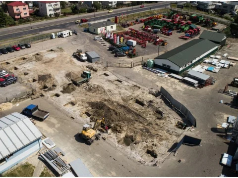 Budowa Konstrukcji wsporczej pod elektrowciągi 