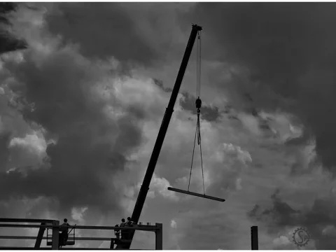 Budowa Konstrukcji wsporczej pod elektrowciągi 