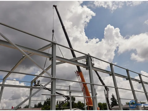 Budowa Konstrukcji wsporczej pod elektrowciągi 