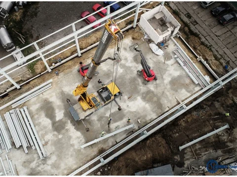 Budowa Konstrukcji wsporczej pod elektrowciągi 