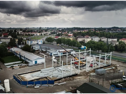 Budowa Konstrukcji wsporczej pod elektrowciągi 