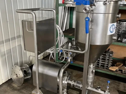 Mikser przepływowy z zasobnikiem MPZGH254