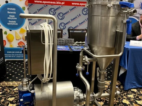 Mikser przepływowy z zasobnikiem MPZGH254