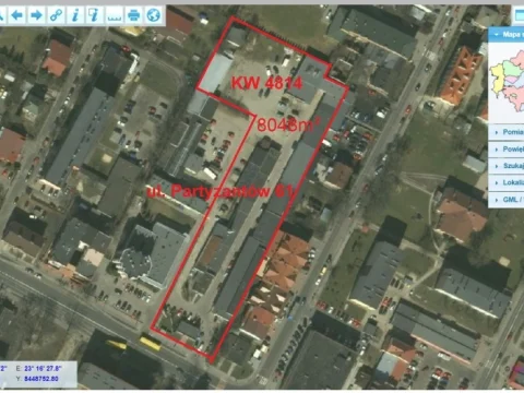 Ogłoszenie o poszukiwaniu nabywców na nieruchomość przy Partyzantów 61, 22-400 Zamość