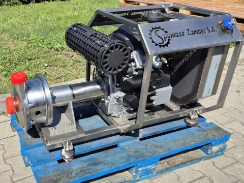 Pompa na silniku spalinowym 