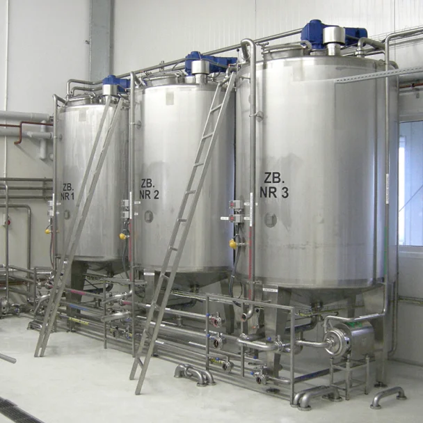 Nowoczesne zbiorniki ze stali kwasoodpornej